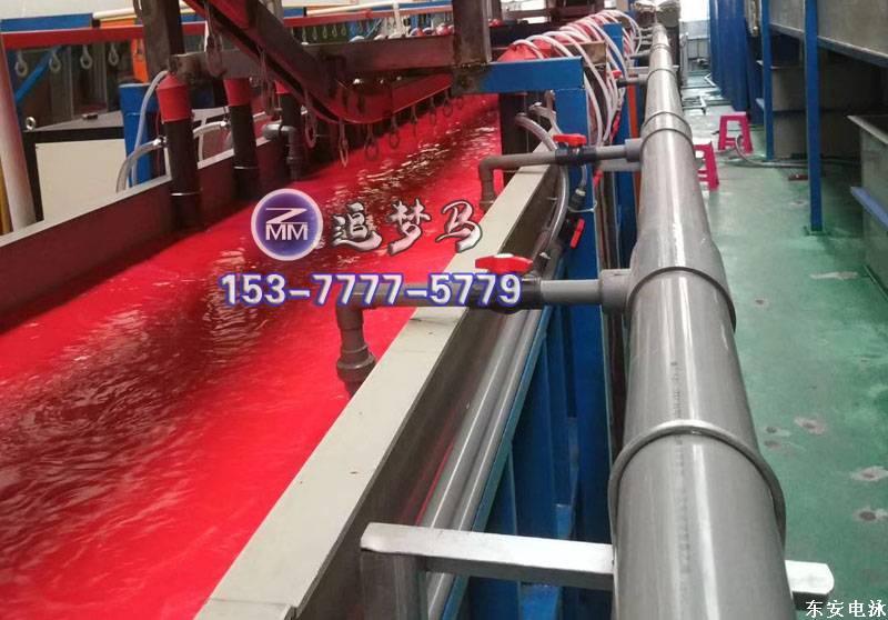 济南市大桥镇消防设备自动电泳涂装线